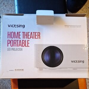 NEW Victsing Home Theater Portable LED Projector BH400B
